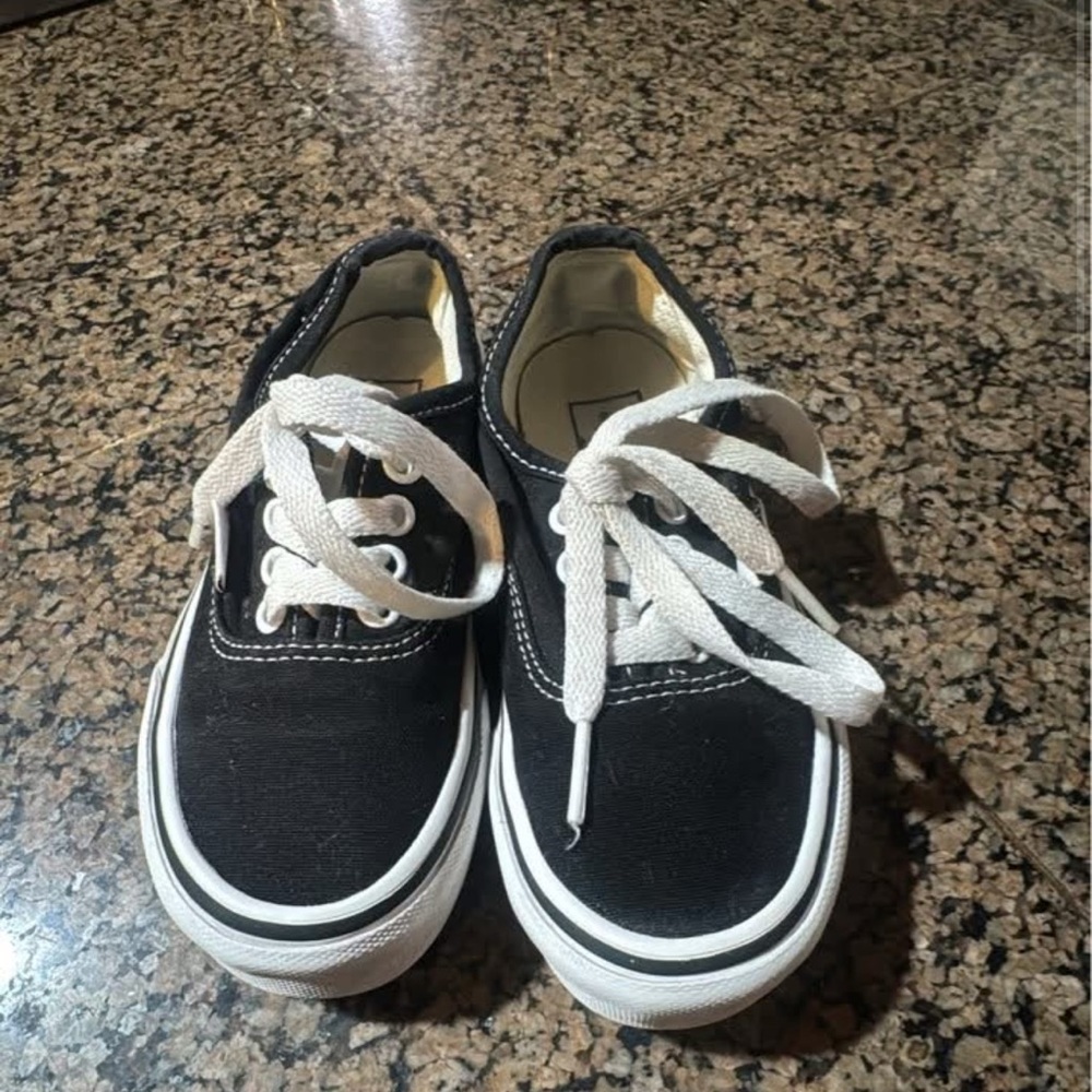 Classic Black Vans size 12c